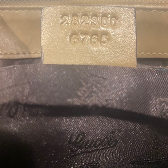 Authentic GUCCI Bamboo Tassel Bella 2Way Hand Bag GG Canvas Leather - Picture 7 of 14